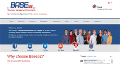 Desktop Screenshot of base52.co.uk