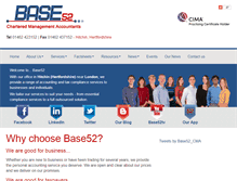 Tablet Screenshot of base52.co.uk